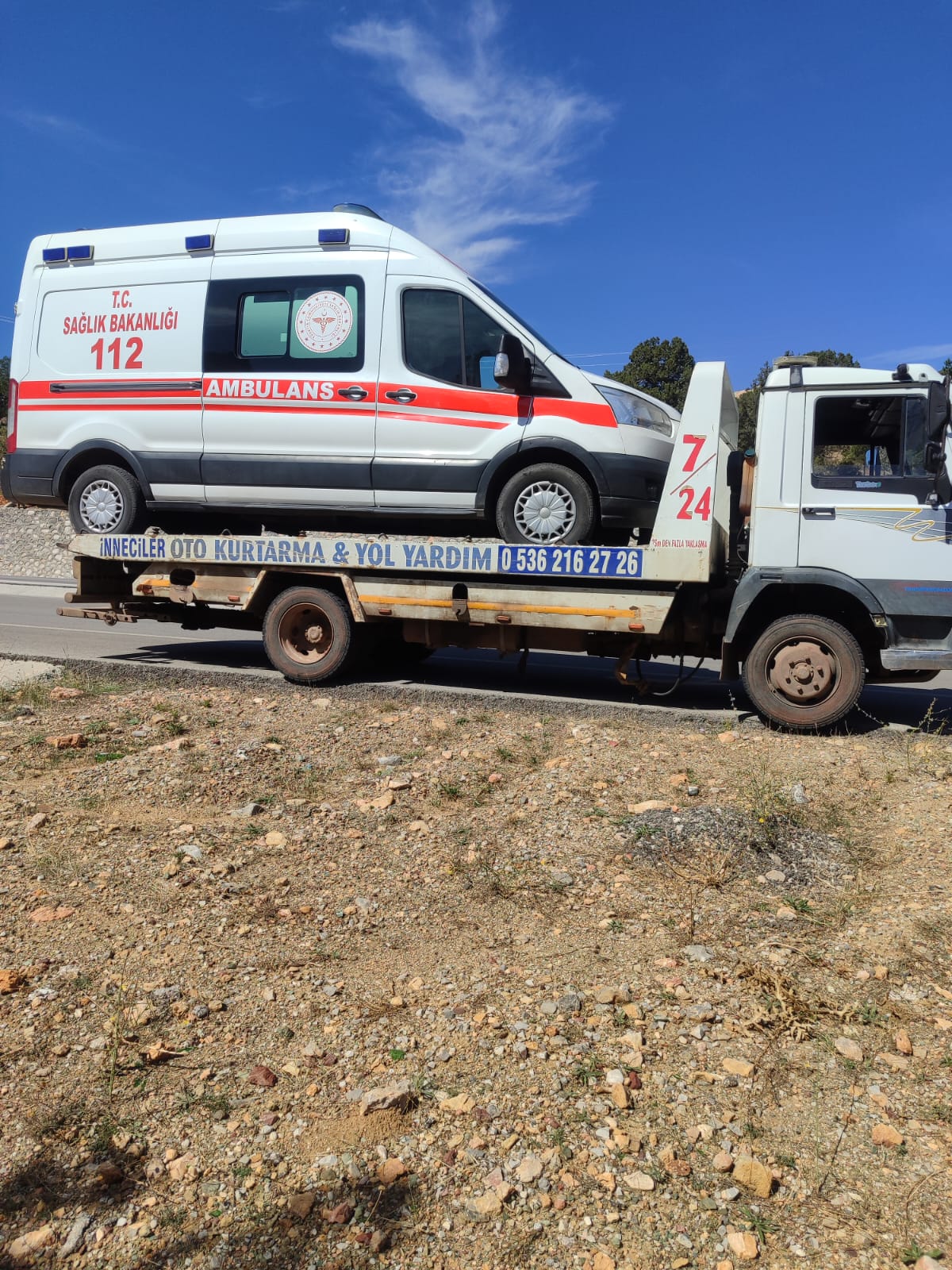 Bozkır 7/24 Acil Yol Yardım